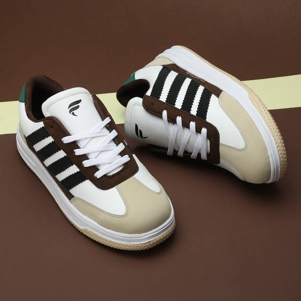 STRIPE Comfort Casual Lace-Up Fashion Lightweight Styli...