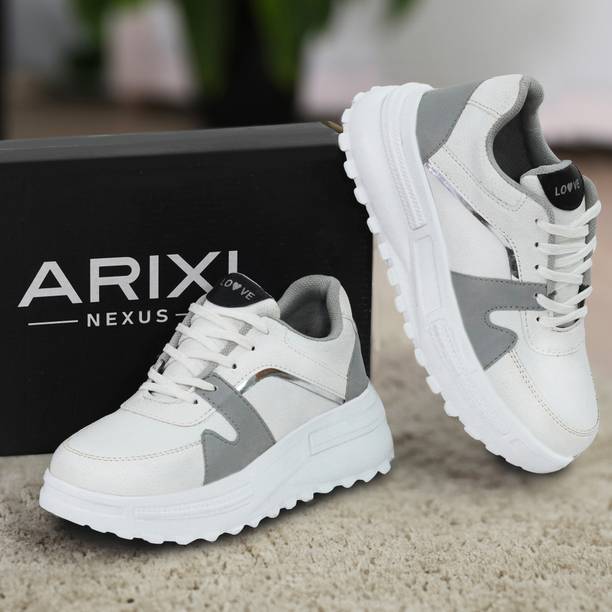 Stylish Platform Lace-Up Sneakers | Everyday Comfort Sh...