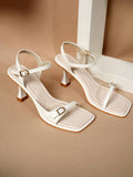 MOZAFIA Women Heels Sandal