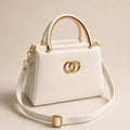 reliablestop White Women Hand-held Bag DESIGNER HAND BAG AND SLING B...