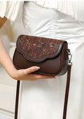 HaveGlam Brown Women Sling Bag Leopard Print Mini Shoulder Bag f...