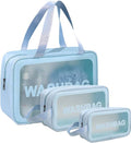 HouseOfCommon Women Blue Cosmetic Bag
