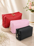Ajabh Women Maroon Cosmetic Bag