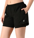 Printed Women Black Casual Shorts