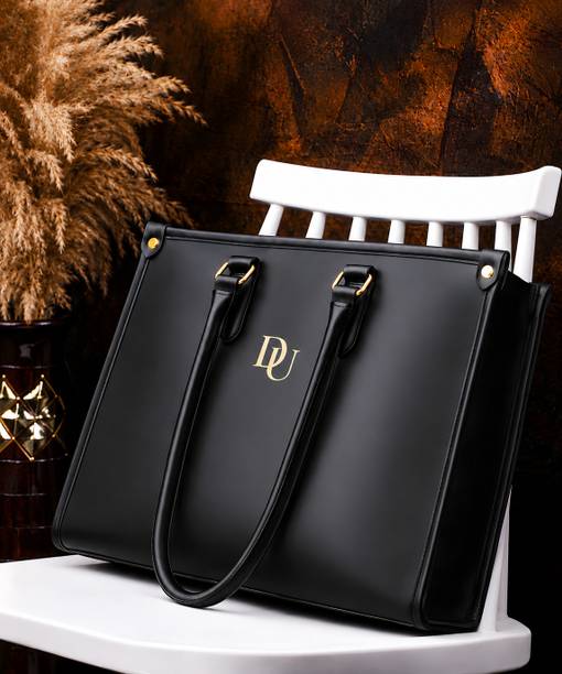 DOLLEDUP Women Black Handbag